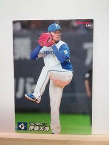 伊藤大海　投手（１３４）／北海道日本ハムファイターズ■２０２２ カルビープロ野球チップス 第２弾■レギュラーカード