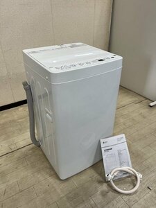 §綺麗【ハイアール / Haier 全自動電気洗濯機 BW-45A 4.5kg 上開き 2023年購入 単身 一人暮らし】P09148