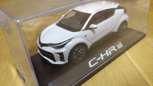 即決　トヨタ　純正　特注　TOYOTA　C-HR　GR　SPORT　ホワイトパールクリスタルシャイン　白　1/30　絶版　レア