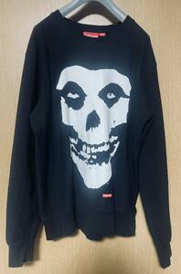 新品未使用！2013SS supreme Misfits クルーネック スウェット シュプリーム BOX LOGO