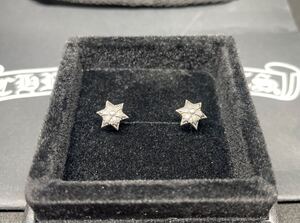 スターチャーム　クロムハーツ　ピアス　シルバー　アクセサリー CH Chrome Hearts クロス　925 ベビー