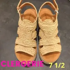 【美品】CLERGERIE 厚底サンダル