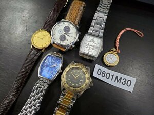 0601M30　時計　腕時計　ジャンク品　おまとめ　ORIENT　アニエスベー　SEIKO　など