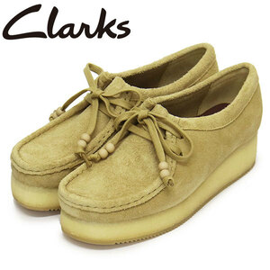 Clarks (クラークス) 26173498 Wallacraft Bee ワラクラフトビー レディースシューズ MapleSuede CL096 UK5.5-約24.5cm