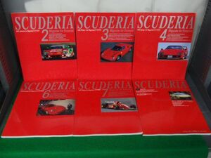 SCUDERIA スクーデリア Magajine for Ferraristi No.2、3、4、6、7、54、55、56、57、59※No.54付録DVD付き