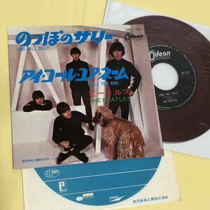 ◯ビートルズ のっぽのサリー ●フチ有り,セカンドジャケ ●赤盤 (オデオン OR-1155)