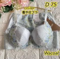 Wacoal レシアージュ  脇すっきり 着やせブラ D75❣️ PB2821