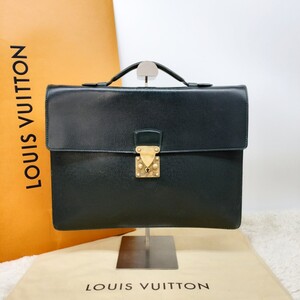 正規品 LOUISVUITTON ルイヴィトン ヴィトン セルヴィエット モスコバ ビジネスバッグ ブリーフケース ハンドバッグ タイガライン M30074