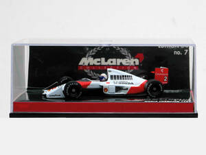 1/64 PMA マクラーレン MP4/5 #2 Honda F1GP 1989 McLaren no.07 Micro Champs 530-896402
