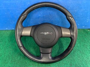 ダイハツ　タント　ステアリングホイール　ステアリング　ハンドル　momo L385S[S/12199]