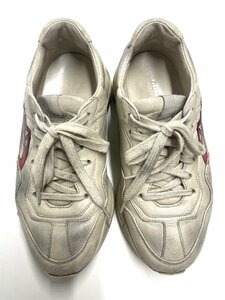 中古品 GUCCI （グッチ）マウスプリントスニーカー ローカットスニーカー 552093 23cm