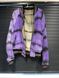 AMIRI (アミリ) 18SS グラデーションリバーシブルボンバ -ジャケット ブルゾン S