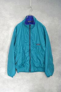 【 90s パタゴニア USA製 】 patagonia シェルドシンチラ ジャケット / size m / 90年代 アメリカ製 シンチラ ナイロン フリース