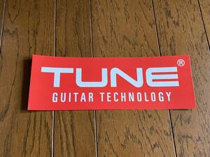 1円スタート 激レア 非売品ステッカー Tune Guitars 鳴瀬喜博 ナルチョ カシオペア Casiopea