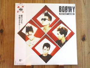 BOOWY / 布袋寅泰 / 氷室京介 / Instant Love / Japan Record / JAL-43 / 帯付 / シュリンク付