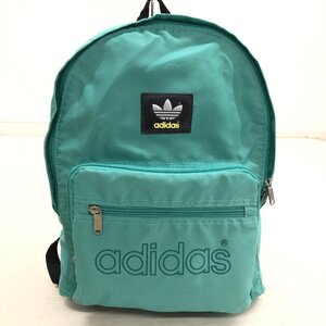 adidas アディダス ポケッタブル リュックサック 緑系 グリーン系 デイパック ACE社製 国内正規品 折りたたみ 軽量 古着 ヴィンテージ