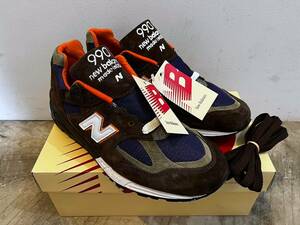 新品 本物 New Balance ニューバランス M990BR2 Made In USA アメリカ製 US-10.0/28.0cm Aime Leon Dore Teddy Santis width