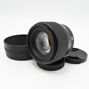 新品級の極上美品/動作◎　シグマ　 SIGMA シグマ マイクロフォーサーズ レンズ 56mm F1.4 DC DN MFT