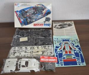 W6-66 【現状品】 TAMIYA タミヤ 1/24スケール ニッサン R89C スポーツカーシリーズ No 93 未組立 プラモデル