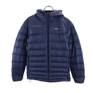 パタゴニア ハイロフトダウンフーディー 長袖 ダウンジャケット XS ネイビー系 patagonia フード メンズ