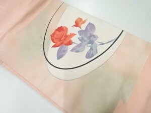 130399# 【1円～】枝花模様織出し名古屋帯