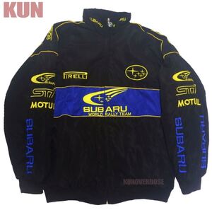 SUBARU レーシングジャケットボンバージャケット M〜2XL/カラー選択可