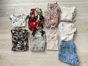 ★春夏　女の子服まとめ売り★90サイズ　9点　OLD NAVY baby gap ZARA baby familiar