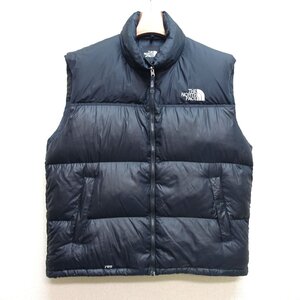 THE NORTH FACE ノースフェイス ヌプシ ダウンベスト 700FP メンズ XXLサイズ 正規品 ブラック D8543