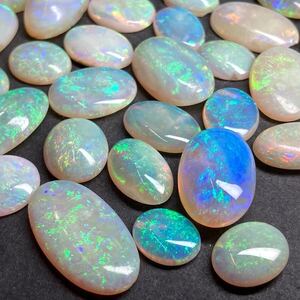 1円〜!!遊色効果!!◆天然オパールおまとめ101ct◆j 約20.2g ルース 裸石 宝石 ジュエリー jewelry opal w5マ107