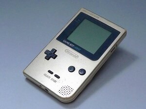 6010H01*12A▲Nintendo/任天堂/GAME BOY LIGHT/ゲームボーイライト/MGB-101/本体/ゴールド/ポータブルゲーム