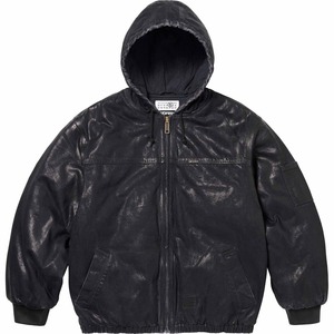 【M】Supreme x MM6 Maison Margiela Foil Hooded Work Jacket 新品 シュプリーム メゾンマルジェラ フォイルフーデッドワークジャケット