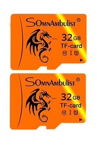 ２個入り microSD カード 32GB class10 SomnAmbulist