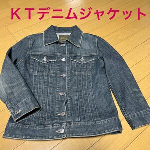 ＫＴ　コムサデモード　キヨコタカセ　デニムジャケット　定価40000円　　ほぼ未使用　新品同様　11号　デニム　Lサイズ　リーバイス 好き