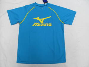 437　（ミズノ)MIZUNO ビッグロゴJR Tシャツ　青160