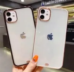 iPhone11Promax　ケース 耐久性 アジアンテイスト 背面クリア