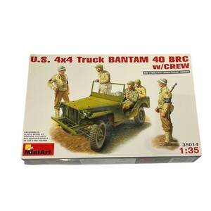 ■未使用品■プラモデル MiniArt U.S. 4x4 Truck BANTAM 40 BRC 1/35スケール ZE2643Z