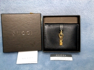 [GUCCI]二つ折り財布[PEL4252]未使用品！