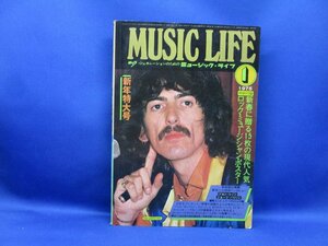 Music Life ミュージックライフ　1975年1月号　George Harrison, John Lennon, Suzi Quatro, Pointer Sisters　 61711