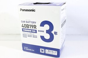 ☆760☆【未使用】 Panasonic パナソニック CAR BATTERY カーバッテリー 40B19R