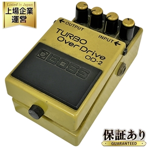 BOSS OD-2 コンパクト 定番 エフェクター 歪 ディストーション オーバードライブ ボス 中古 O9442624