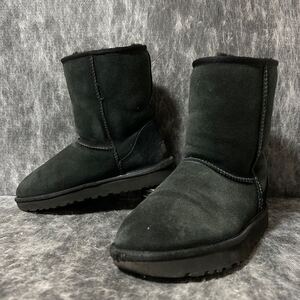 UGG CLASSIC SHORT 2 1016223 アグ　クラシックショート　2 ムートンブーツ　 ショートブーツ　シープスキン 24cm ブラック　＊DG