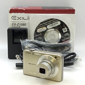 1円～/CASIO/カシオ/EXILIM/EX-Z1080/箱・付属品付/デジタルカメラ/デジカメ/通電確認済/シャッターOK/ジャンク/HM036