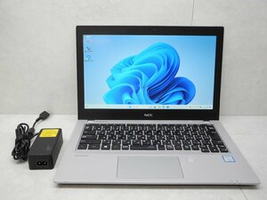 ☆1円スタート☆第8世代☆NEC☆Versa Pro VKT16/B-4☆Core i5 1.60GHz/8GB/SSD256GB/無線/Bluetooth/カメラ/Office/Windows 11 Pro