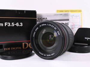 【美品】シグマ SIGMA AF 18-200mm F3.5-6.3 DC ペンタックス Kマウント用 #A357-2