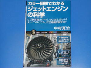 カラー図解でわかる ジェットエンジンの科学★なぜ旅客機はターボファンが主流なの?タービンはどうやって圧縮機を回すの?★中村 寛治★絶版