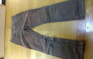 A・E・R DEPUIS 1990 アダムエロペ パンツ SIZE:38 茶 送料1000円～