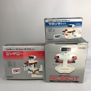 ■■【1円スタート】 Nintendo ファミリーコンピューターロボット/ジャイロセット/ブロックセット ジャンク品 全体的に状態が悪い