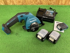 【中古品】マキタ/Makita　10.8V 充電式マルノコ　HS301D　バッテリー・充電器付　w263