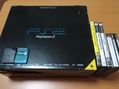 ソフト、メモリーカード付きプレイステーション2 本体 プレステ2 Ps2 本体