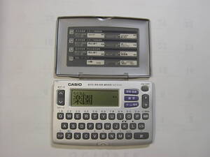 ♪　レトロ電子辞書 CASIO XD-E55④ 　英和・和英・漢字　完動品 ♪